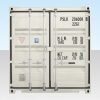 20Ft Shipping Container (One Trip) – White