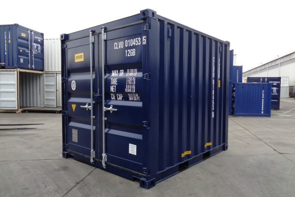 10Ft X 8Ft Shipping Container (One trip) – Blue