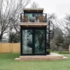 2 Story Shipping Container Home With Rooftop