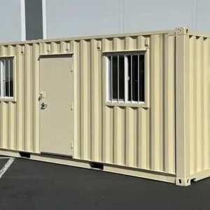 20ft-New-Ground-Level-Office-Container-16 20ft Ground Level Office Container – Portable, Secure & Fully Equipped Onsite Workspace