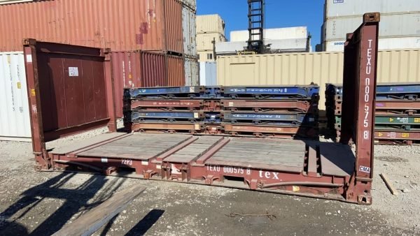 20ft-flat-rack1-1536x865 20Ft X 8Ft Used Flat Rack Shipping Containers
