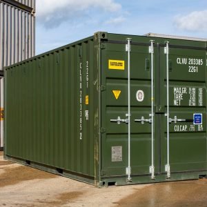 20Ft Shipping Container (One Trip) – Dark Green