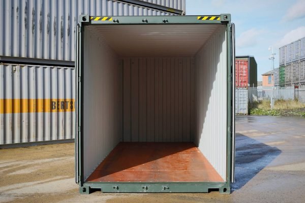 20Ft Shipping Container (One Trip) – Dark Green
