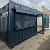 20ft x 8ft Custom Shipping Container Conversion – Portable Building