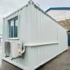 21ft x 8ft Custom Office Cabin – Refurbished Portable Building with A/C & Glazed Door