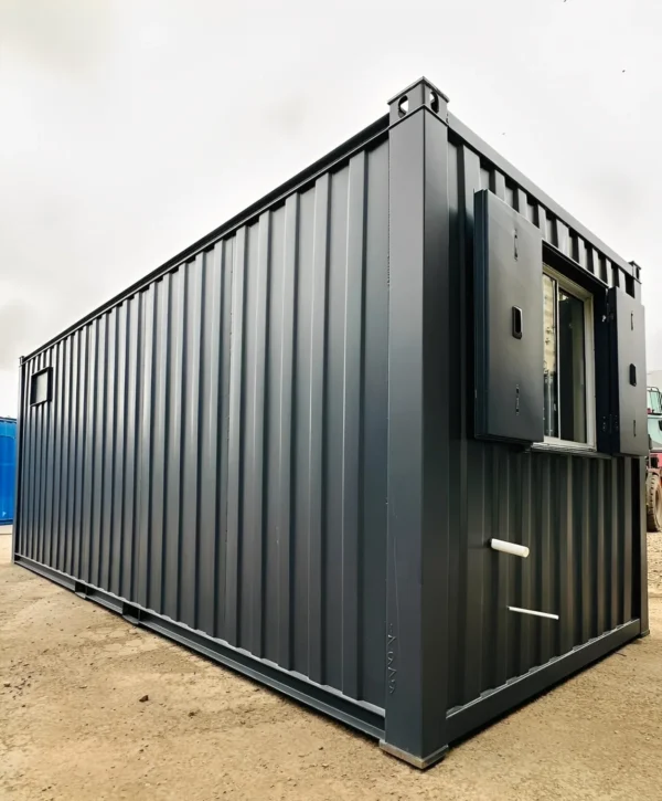 21ft x 8ft Office / Canteen Cabin – Refurbished Anti-Vandal Portable Building