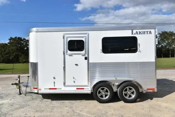 2018 Lakota 2HBPST 2 Horse Trailer