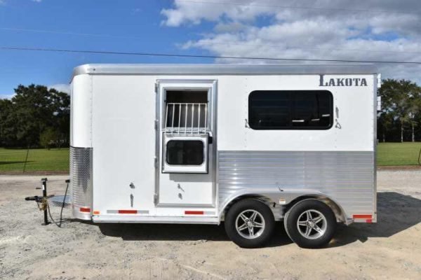 2018 Lakota 2HBPST 2 Horse Trailer