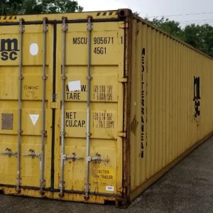 40 Ft Hc Used Shipping Containers High Cube Wind And Watertight Ipswich