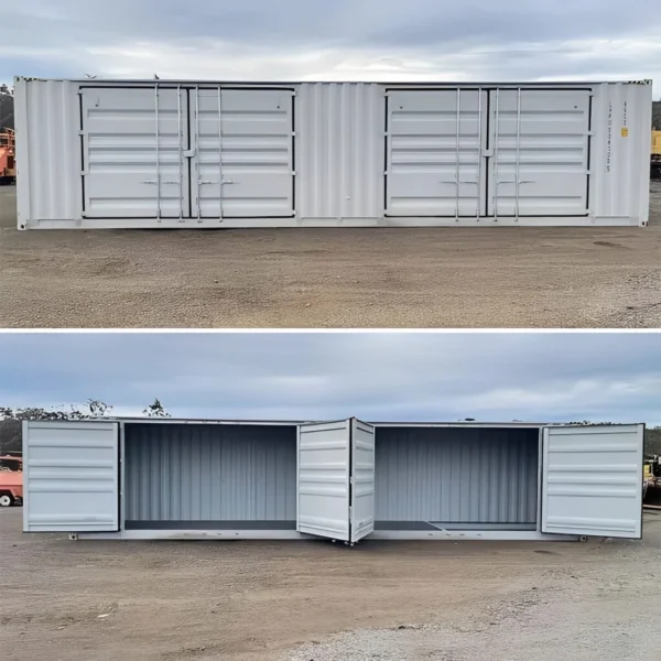40ft High Cube Storage Container with 2 Side Doors