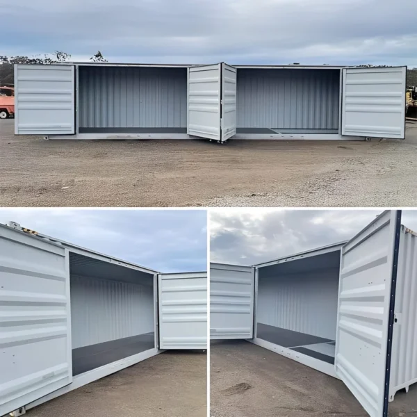 40ft High Cube Storage Container with 2 Side Doors