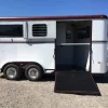 2007 Hawk 2 Horse Bumper Pull Side Ramp