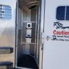 2001 4 Star 2 Horse Bumper Pull Slant Load