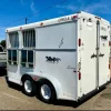445545092_122148938978180202_4677504160575672587_n.webp 2007 Circle J 2 Horse Trailer Slant Load