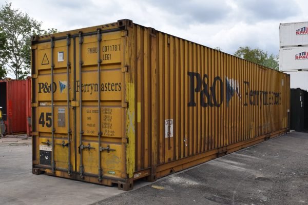 45ft-shipping-container-1 45Ft Hc Used Shipping Container High Cube Wind And Watertight-Cargo Worthy