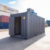 Enhanced 20ft Standard Shipping Container – Grey Finish