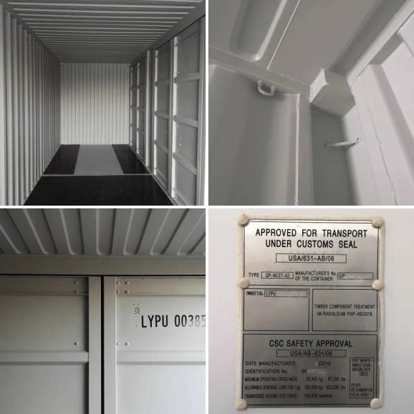 40ft Shipping Container With 4 Side Doors