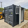 New 8′ Shipping Container Site Safe Lock Up Box Toolbox 8ft Workshop Shed Office