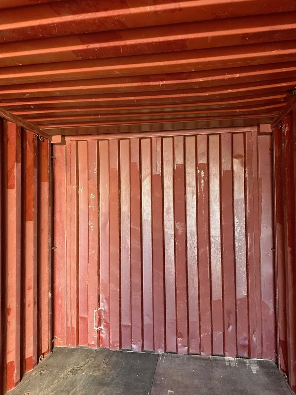 Used 20ft Conex Shipping / Storage Container – Yellow/Gold – Priced to Sell!