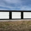 40ft Shipping Container w/3 Roll-Up Side Doors