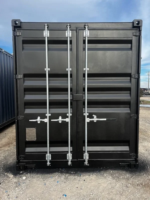 40ft Shipping Container w/3 Roll-Up Side Doors