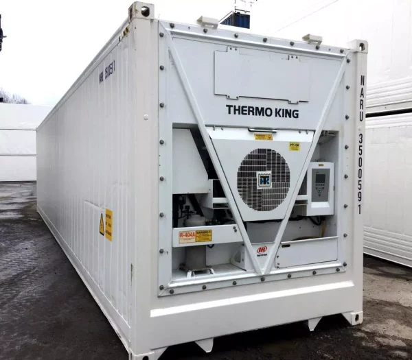 40 Feet Freezer Container Compact Mobile Cold Storage -40°C Reefer Container