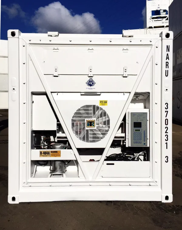 20 Feet Freezer Container Compact Mobile Cold Storage Cell Thermo King / Reefer