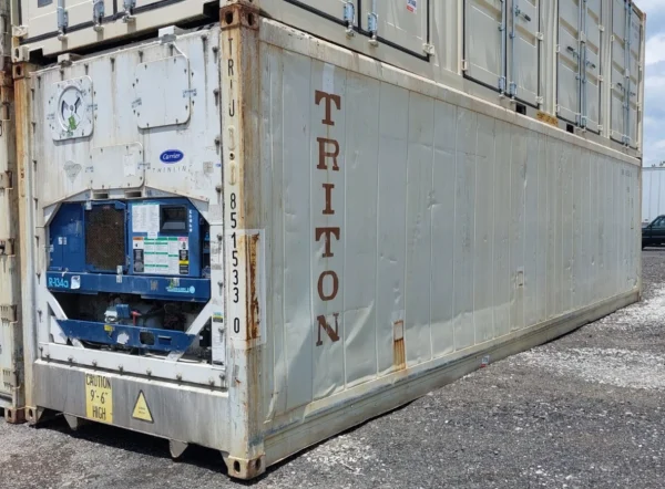 s-l1600-38 Working 40ft Refrigerated High Cube Reefer Container 2010 Carrier Thinline Used