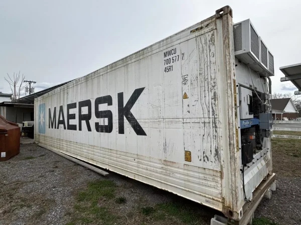 Maersk Used 40ft Cold Storage Reefer Container – Model CCR18060