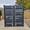 New 8′ Shipping Container Site Safe Lock Up Box Toolbox 8ft Workshop Shed Office