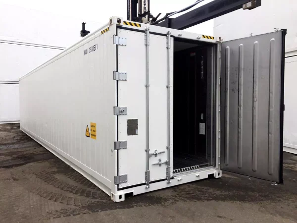 40 Feet Freezer Container Compact Mobile Cold Storage -40°C Reefer Container