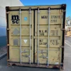 Used 20ft Conex Shipping / Storage Container – Yellow/Gold – Priced to Sell!
