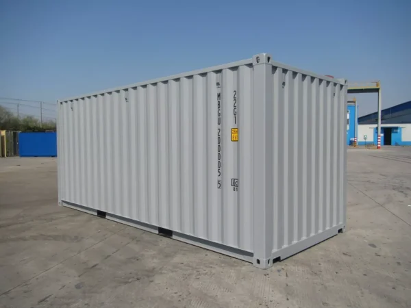 Grey New build 20ft Shipping Container