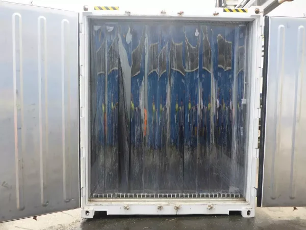 40 Feet Freezer Container Compact Mobile Cold Storage -40°C Reefer Container