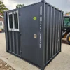 New 8′ Shipping Container Site Safe Lock Up Box Toolbox 8ft Workshop Shed Office