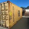 Used 20ft Conex Shipping / Storage Container – Yellow/Gold – Priced to Sell!